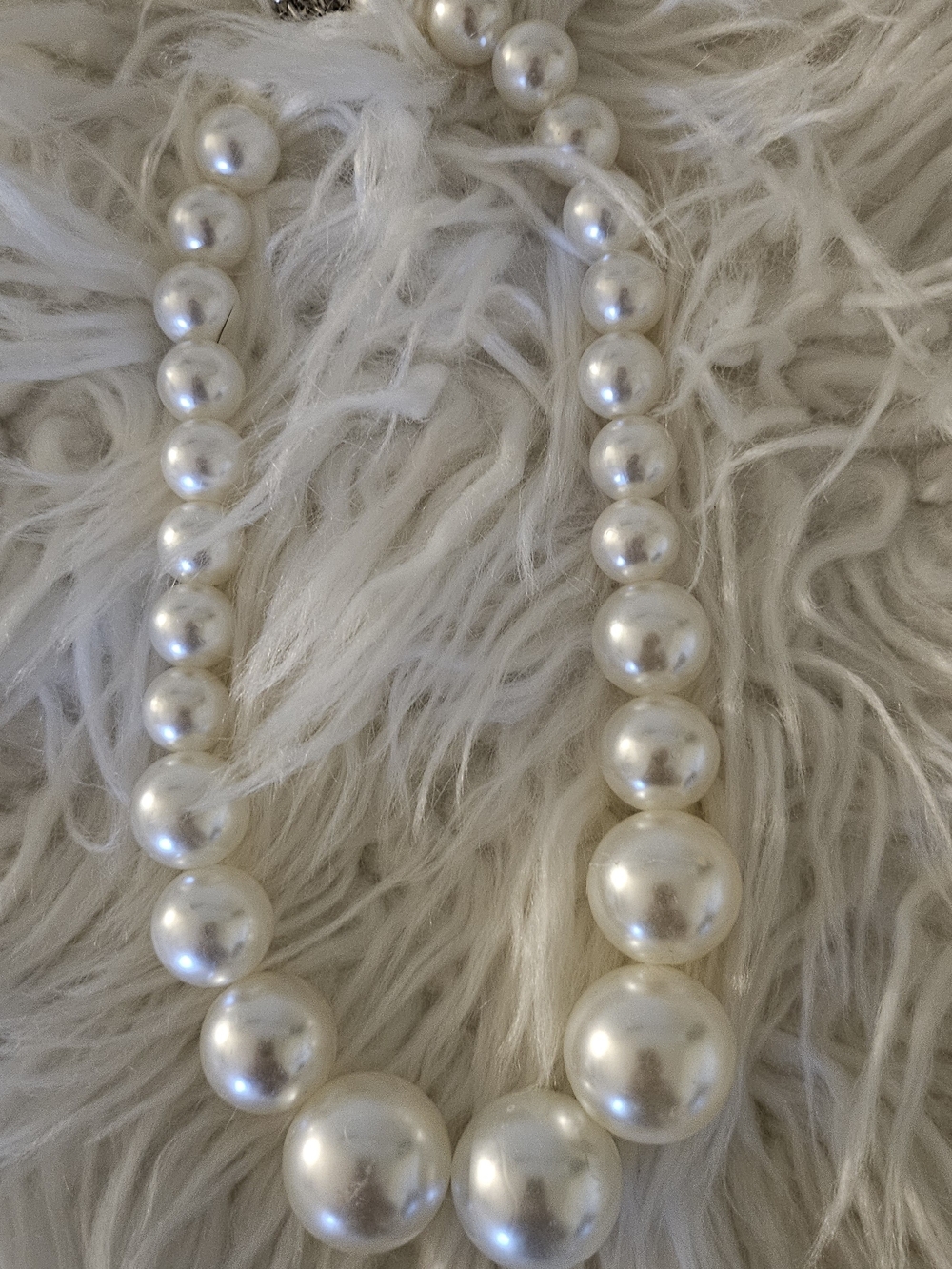 Classic Ivory Pearl Necklace - Elegant Women’s Jewelry